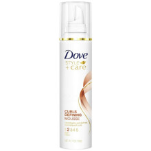 Dove Style+Care Curls Defining Mousse Soft Hold 170 ml (3 kpl pakkaus)
