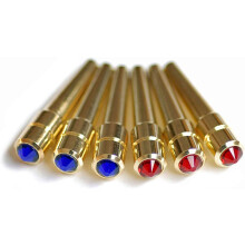 WE Games Austrian Crystal Cribbage Pegs in Assorted Colors - 6 Pack