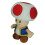Nintendo Επίσημος Πλαστικός Toad Super Mario, 8" 1