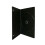 Maxtek 7mm Slim Black Single CD/DVD-etui 100 stk. Pakke. 1