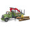 Bruder Mack Granite Timber Truck with Loading Crane and 3 Trunks 1