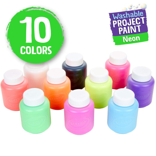 Crayola Crayola Washable Neon Paint 2