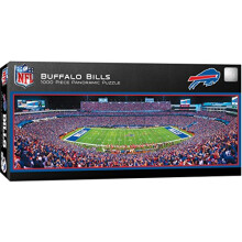 MasterPieces 1000 stykke sportspuslespil - NFL Buffalo Bills Center View Panoramic - 13""""x39""""