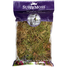 SuperMoss 21504 Forest, getrocknetes Dekomoos f r Topfpflanzen, 2 Unzen, Naturgr n