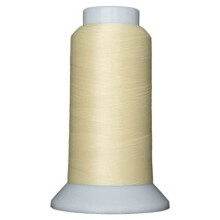 Superior tr?de bundlinje 2-lags 60-v?gt polyester broderi quiltning sytr?d - 3 000 Yard kegle (#640 lys gul)