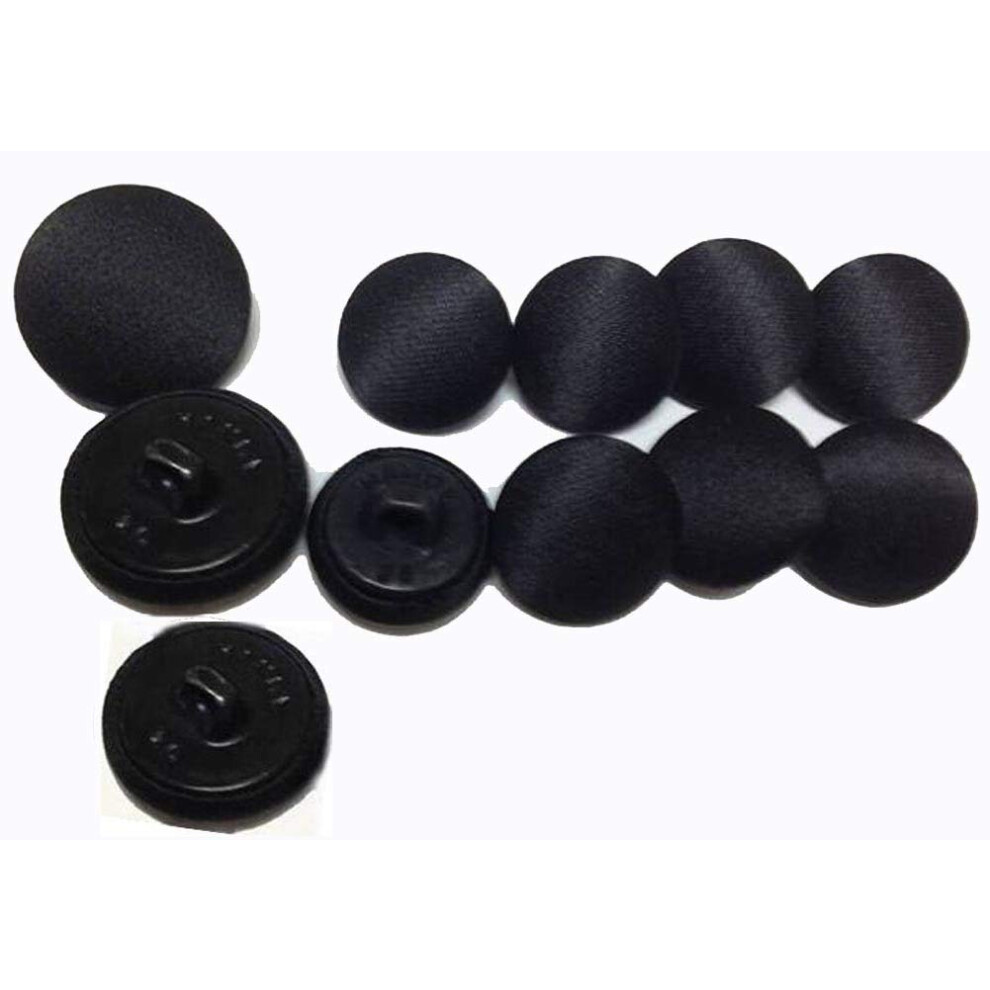 Zestaw 11-CzęśCiowy Zestawu Luksusowych Czarnych GuzikóW Do Smokingu Marki Mistershop - Wyprodukowano W Usa-image