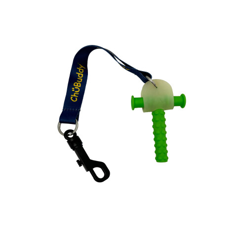 Chubuddy Chewy Holder  Navy Sublimated Tether & Natural Strap 2