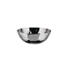 Corbeille ronde Alessi     Joy n11     en acier inoxydable 18/10 poli miroir argent