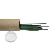 Fil de fer floral Oasis calibre 24, paquet de 300, blanc, pour jardin et pelouse