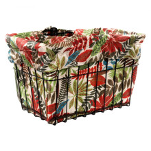 Cruiser Candy Bicycle Basket Linner Tote Beach Cruiser Panier de croisiere Couverture Fike Front ou panier de velo en osier s'adapte jusqu'a 15x1