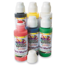 S&S Worldwide Color Splash!A Tempera Paint Marker Set - p      v   rit (6 kpl:n pakkaus)