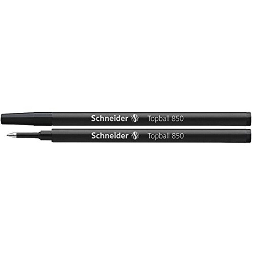 Schneider Topball 850 - Ricarica Per Penna Roller, 0,5 Mm, Colore: Nero, Confezione Da 10-image
