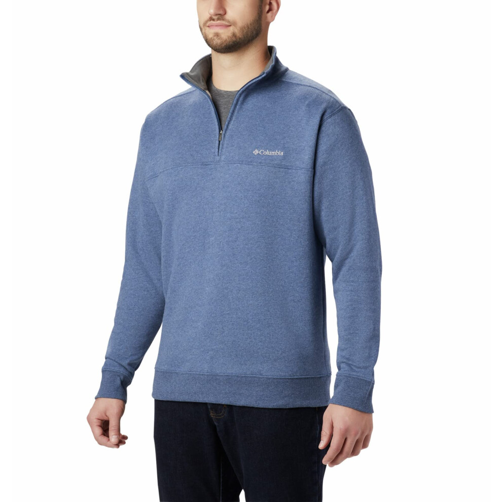 Veste mi-zip Hart Mountain II pour homme Columbia carbonHeather X-Large