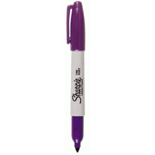 Sharpie 30008 Fine Point Permanent Marker Lila fodral med 12 dussin