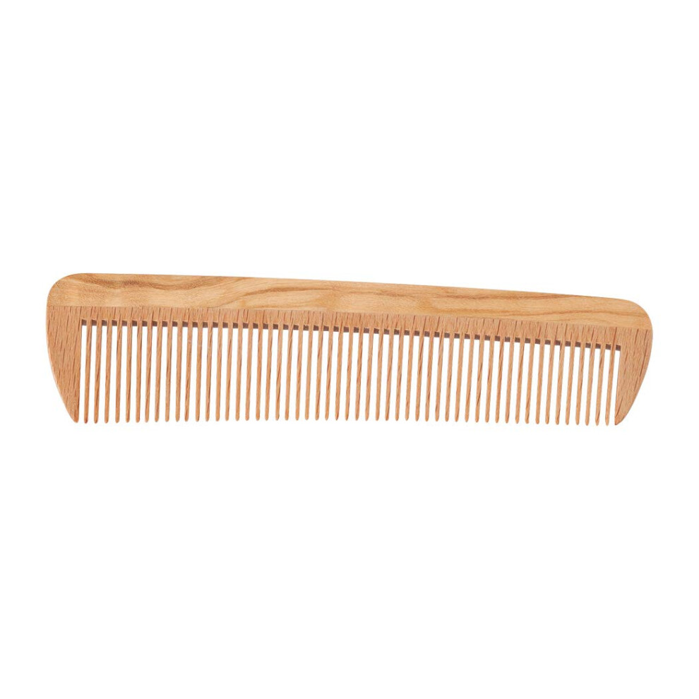 Peigne de poche Redecker en h   tre huil    et bois d'olivier 5-1/2 pouces