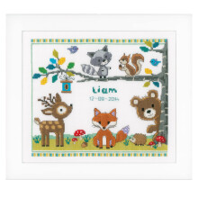 Vervaco Counted Cross Stitch Kit -metselimet 11,2"""" x 9,6""""