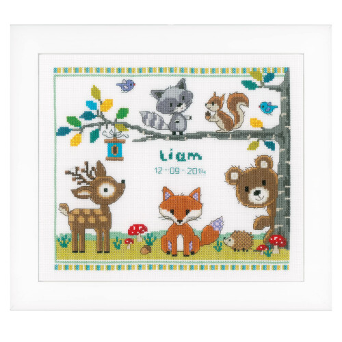 Vervaco Counted Cross Stitch Kit -metselimet 11,2"""" x 9,6""""