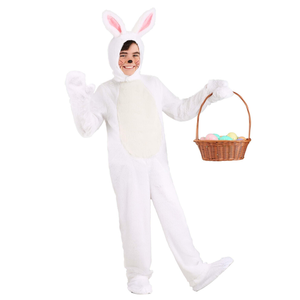 Photos - Fancy Dress Enchanting Bunny Adventure Kids Costume Faux Fur Jumpsuit Ears Tail & More