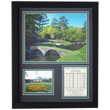 N rodn golfov ihrisko Augusta | 12. jamka | Zar movan fotografick kol 30,5 cm x 38,5 cm