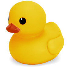 Patinho de Borracha Jumbo XL - Pato Gigante Sem Furo, Brinquedo de Banho à Prova d'Água 8-Inches