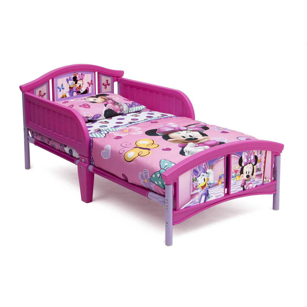 Delta Children Plastic Toddler Bed  Disney Minnie Mouse