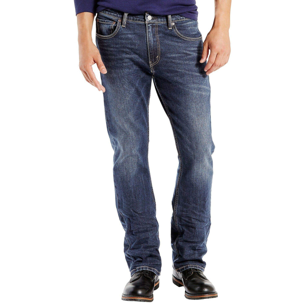 Levi's Men's 527 Slim Bootcut Fit Jeans  Wave Allusions-Stretch  33W x 34L