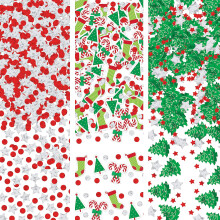Amscan 360144 Christmas Value Confetti 1.2 oz Multicolor