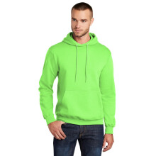 Port & Company Co. Klassisches Pullover-Kapuzenpullover fr Herren in Neongrn