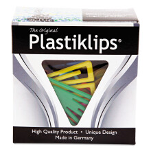 Baumgartens LP0300 Plastiklips Broklammern Medium, verschiedene Farben, 500/Box