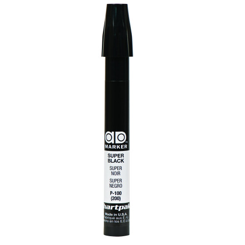 AD Marker Original Chartpak Tri-Nib Super Black 1 st (P100)