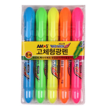 Zv raznovac Amos Neo Stick Dry Highlighter, bezpecn pre atramentov tlacidl , tuh sady 5 farieb