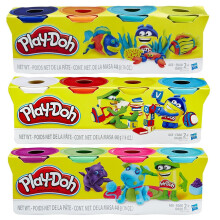 Play-Doh HASB5517BAMZ 4-Pack of Colors Gift Set Bundle (12 Cans-48 Oz)