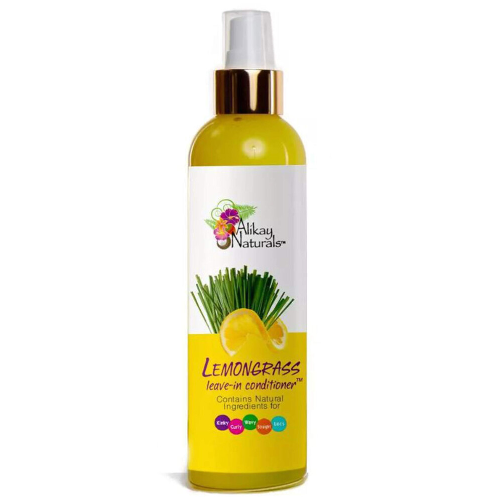 Alikay Naturals Lemongrass Leave In Conditioner 8 Oz
