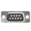 CableWholesale DB9 Hane Serial Crimp Housing 4