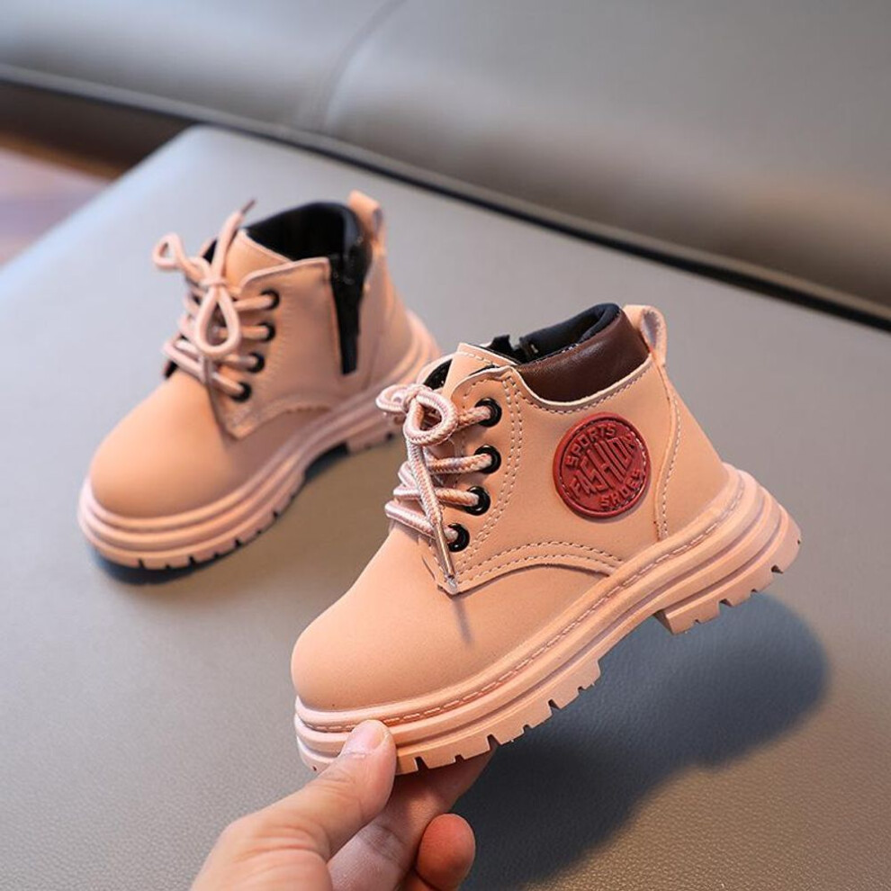 (pink, 29) Children&apos;s Boots 2023 Autumn/winter New Children&apos;s Shoes Girls&apos; Baby Boots Little Yellow Boots Boys&apos; Casual Short Boots