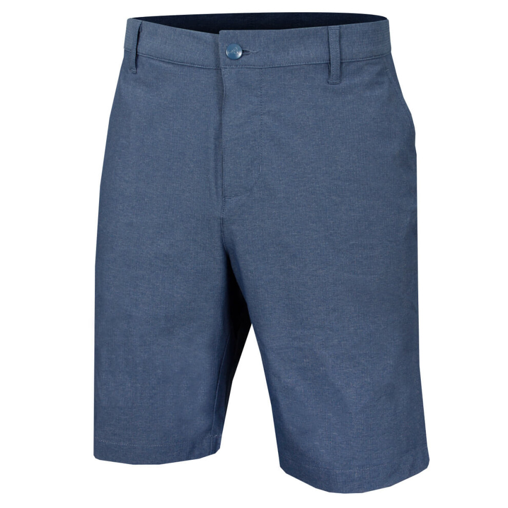 (34" Waist, Preloved Ink) adidas Golf Mens Ultimate365 Printed Recycled Sustainable Golf Shorts Shorts