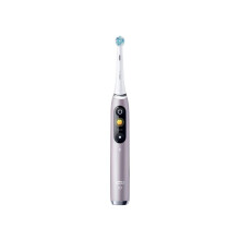 Escova de dentes elétrica - Oral-B - iO 9 - Rosa - Tecnologia magnética - Micro-vibração