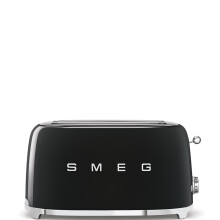 Grille-pain - SMEG - TSF02BLEU - 4 tranches - 6 niveaux de dorage - Noir