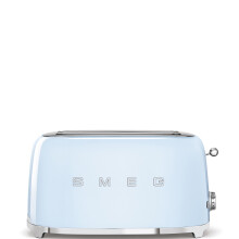Toaster für 4 Scheiben SMEG - Azurblau - TSF02PBEU - 6 Bräunungsstufen - Automatische Zentrierung