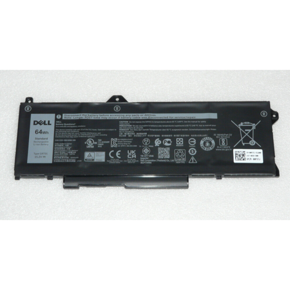 Dell 4C Battery Pws 3561/3571 64Whr Oem: R05p0 0P3tj Vxd57 5059902019325