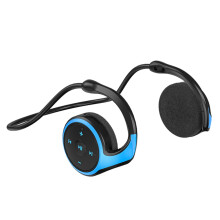 A23 Small Bluetooth Headphones Wrap Around Head - Sports Mini Headset Wireless , 12-Hour Battery Life, Blue
