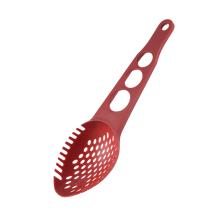 Nylon Spaghetti Server Anti-aanbak Pasta Vork Schuimspaan Voedselzeef met Maatbeker Pollepel