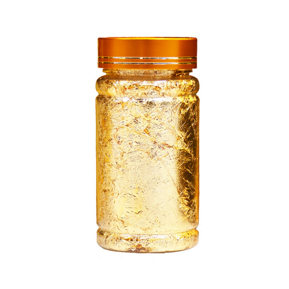 Decoratieve bladvlokken Goud Zilver Confetti DIY Nail Art Schildermaterialen Versier Folie Papierbenodigdheden,