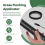 Flocking Kit Static Grass Applicator ABS Mini Machine with Antislip Handle for DIY Scenic Table 8