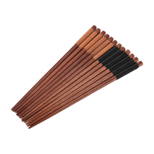 Paar Essstäbchen aus Holz, wiederverwendbar, chinesisch, koreanisch, japanisch, spülmaschinenfest, rutschfest