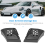 Κουτί αποθήκευσης 2 τεμ. Μαύρης πόρτας Organiser Armrest for 911 2013-2019 6