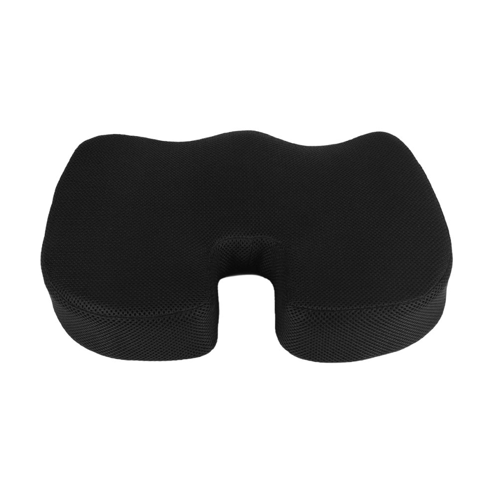 Orthopedic Pillow Seat Cushion-Non-Slip Memory Foam Coccyx Cushion for Tailbone Pain-Office Chair Car