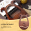 Lyre Harp, όργανο σώματος 16 χορδών από μαόνι με κουρδιστήρι και εφεδρικές χορδές 6