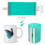 4Pcs Silicone Mug Wrap for Sublimation Mugs 11OZ Wraps in Oven 3D 6