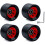 4 τμχ Roller Skate Wheels 95A με ρουλεμάν 58mmx39mm PU ανθεκτικό στη φθορά Quad 1 γαλλικό κλειδί 1